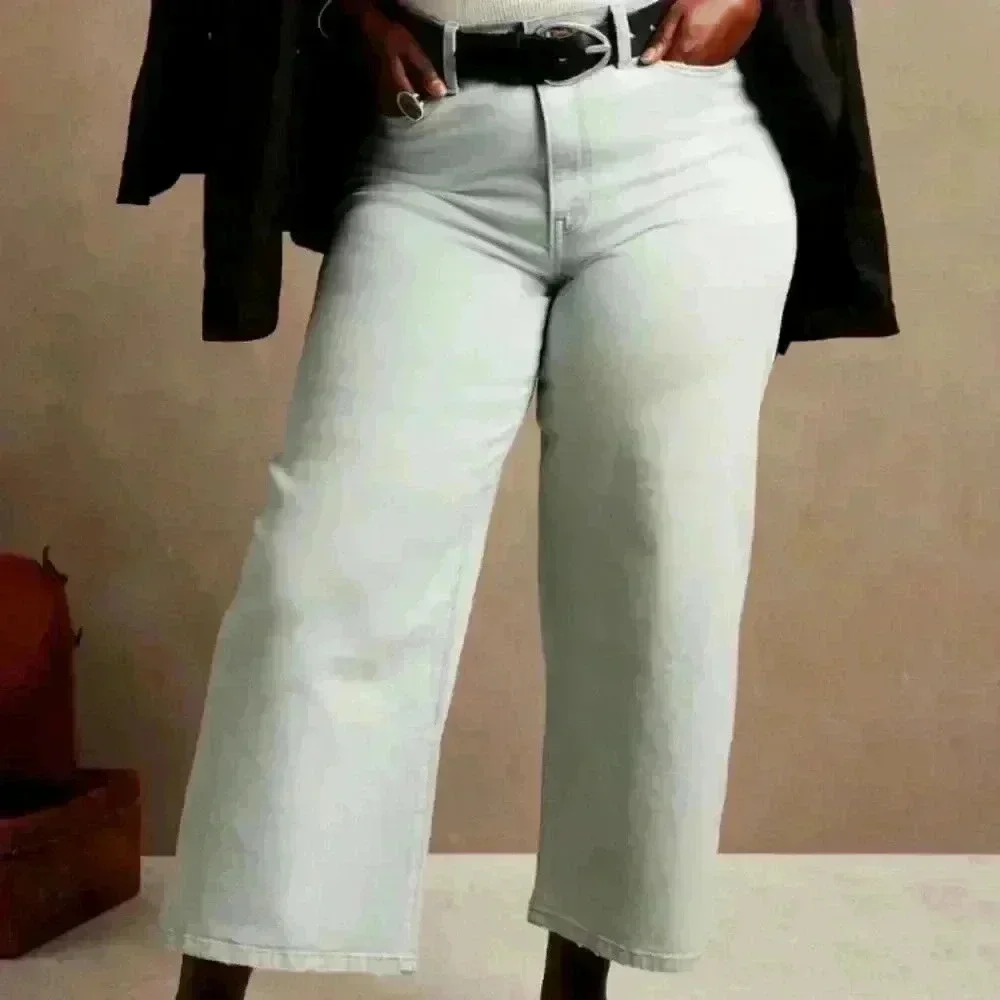 Banana Republic Wide-Leg Crop Jean - Picture 4 of 11